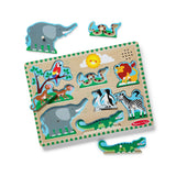 Melissa & Doug Zoo Animals Sound Puzzle