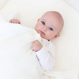 White Muslin Cot Duvet