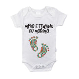 Ingane Tswana Baby Onesies