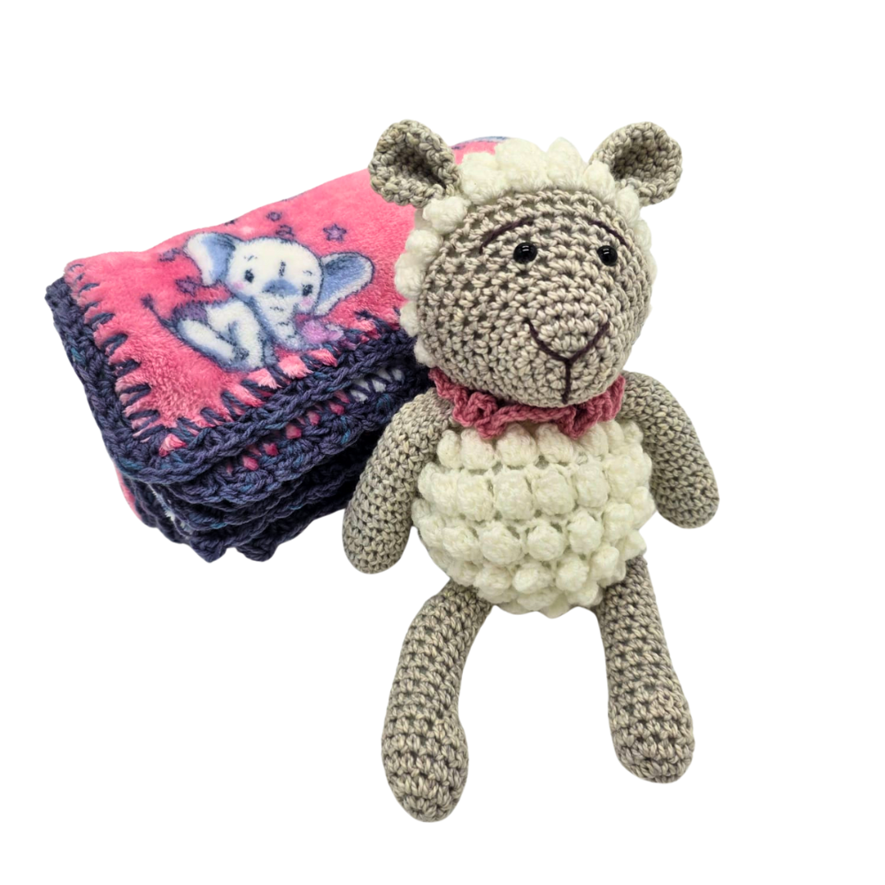 Lappies Vol Liefde Snuggler & Blanket Set