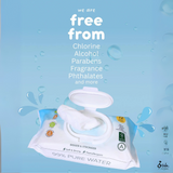 Eco Nappii Pure + Clean Wet Wipes