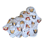 Bamboo Splash 4 Piece Menstrual Pad Set
