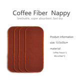 Bamboo Splash - Inserts - Coffee Fiber (4 layers)