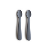 Mushie 2 Pack Silicone Feeding Spoons