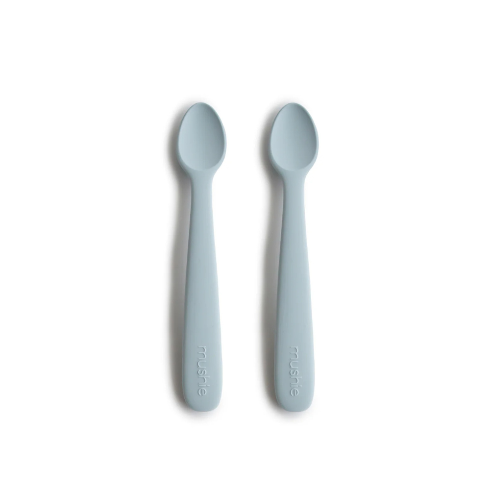 Mushie 2 Pack Silicone Feeding Spoons
