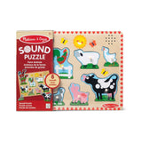 Melissa & Doug Farm Animals Sound Puzzle