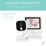 BabyWombWorld 2.8 inch Compact Mini Baby Monitor