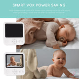 BabyWombWorld 2.8 inch Compact Mini Baby Monitor
