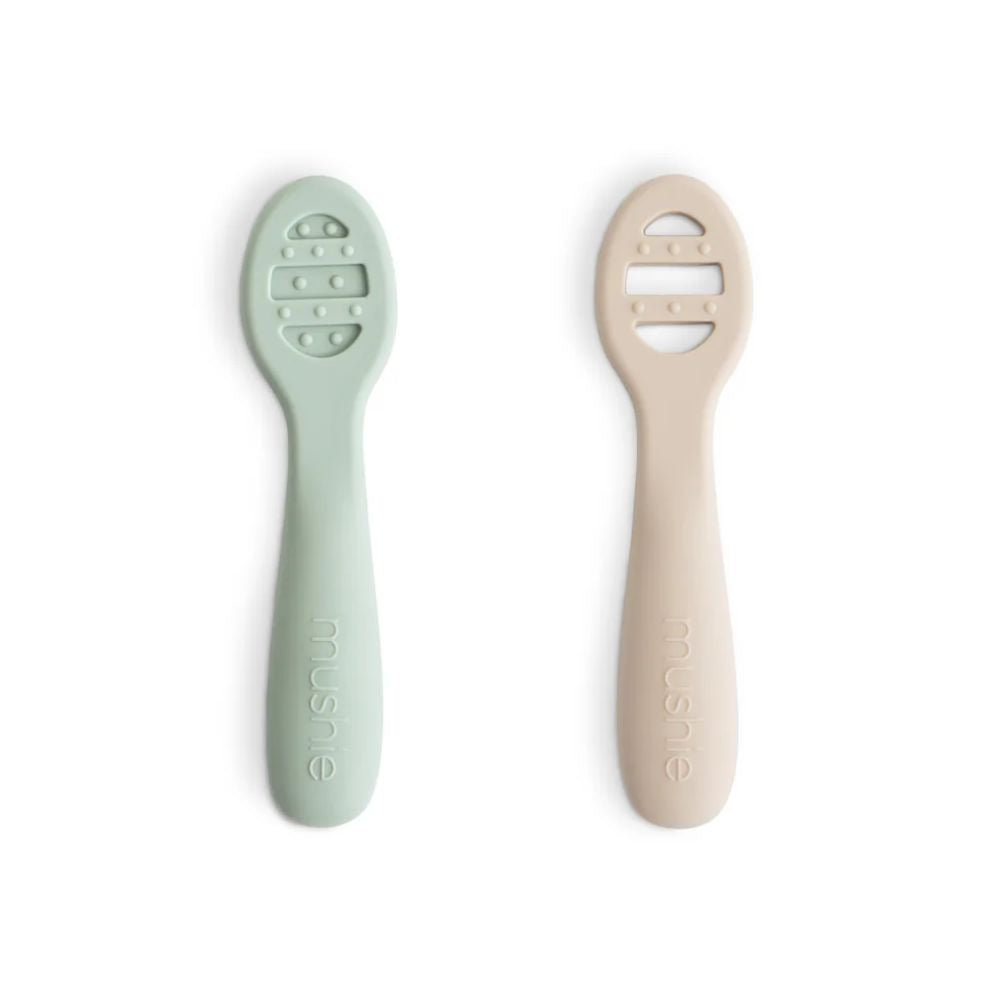 Mushie 2 Piece First Feeding Baby Spoons