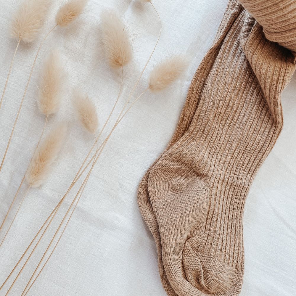 Rainberry Baby Ribbed Tights