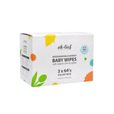 Oh-Lief Biodegradable Bamboo Baby Wipes