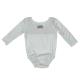 Meerkat Cream Lace Leotard Long Sleeve