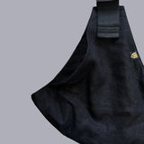 Wildride Black Linen Toddler Carrier