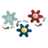 Silicone Flower Spinning Fidget Toy