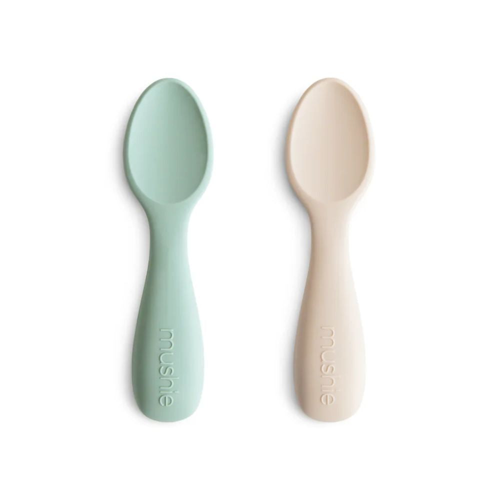 Mushie 2 Packs Silicone Starter Spoons