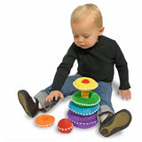 Melissa & Doug First Play Plush Rainbow Stacker