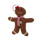 Peluche Gingerbread Men Tree Decorations