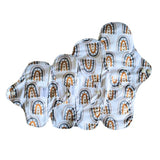 Bamboo Splash 4 Piece Menstrual Pad Set
