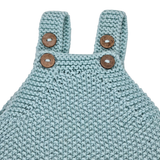 Meerkat Knitted Turquoise Romper