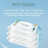 Eco Nappii Pure + Clean Wet Wipes