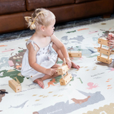 Tayla Jean Birds In The Bush & World Map Play Mat