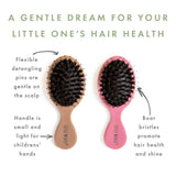 Little Weasel Kids Mixed Bristle Brush