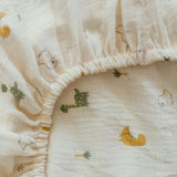 Phlo Studio Muslin Fitted Sheet