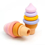 Silicone Stackable Ice Cream Toy