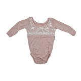 Meerkat Pink Long Sleeve Leotard