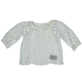 Meerkat Lace Long Sleeve Raglan Top
