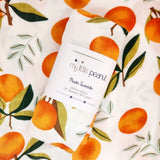 Oranges Bamboo Swaddle