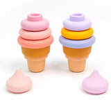 Silicone Stackable Ice Cream Toy