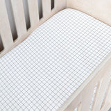 Grid Cot Fitted Sheet