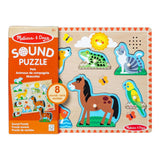 Melissa & Doug Pets Sound Puzzle - 8 Pieces