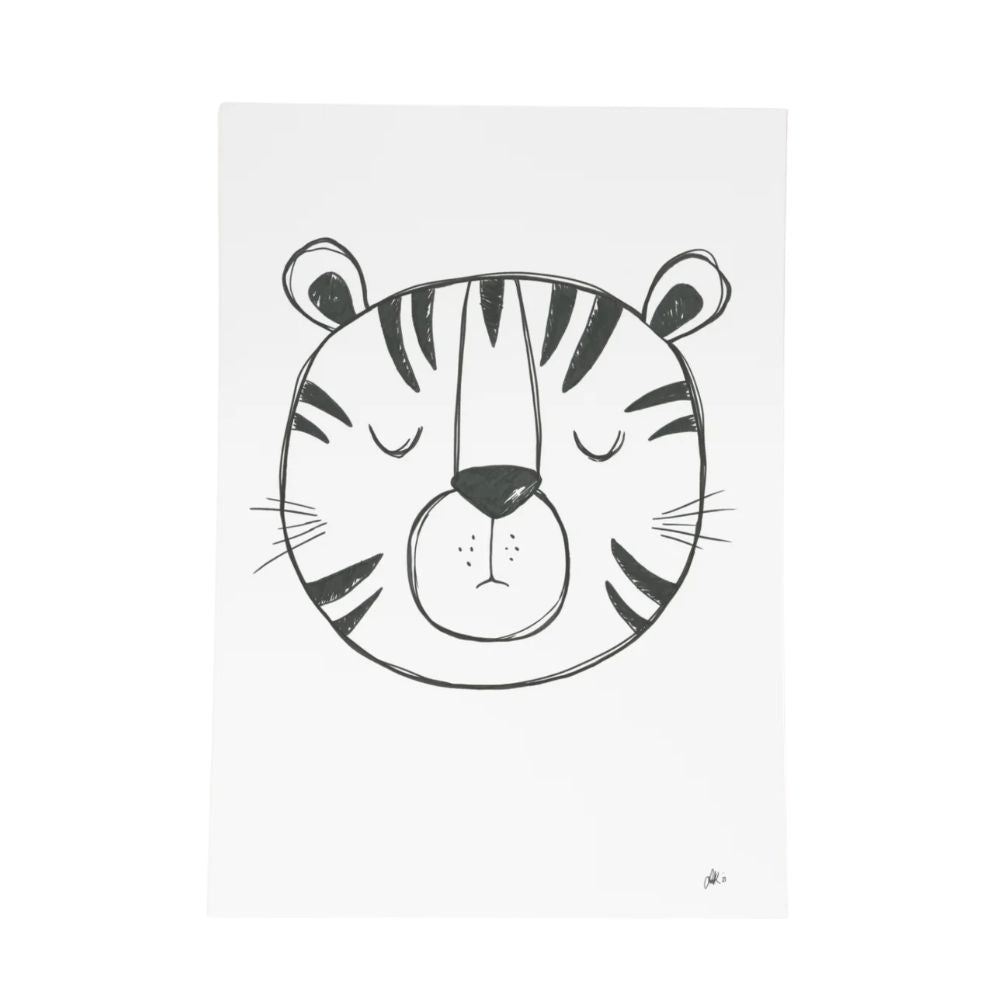 Black & White Animals By Lor Art Prints