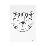 Black & White Animals By Lor Art Prints