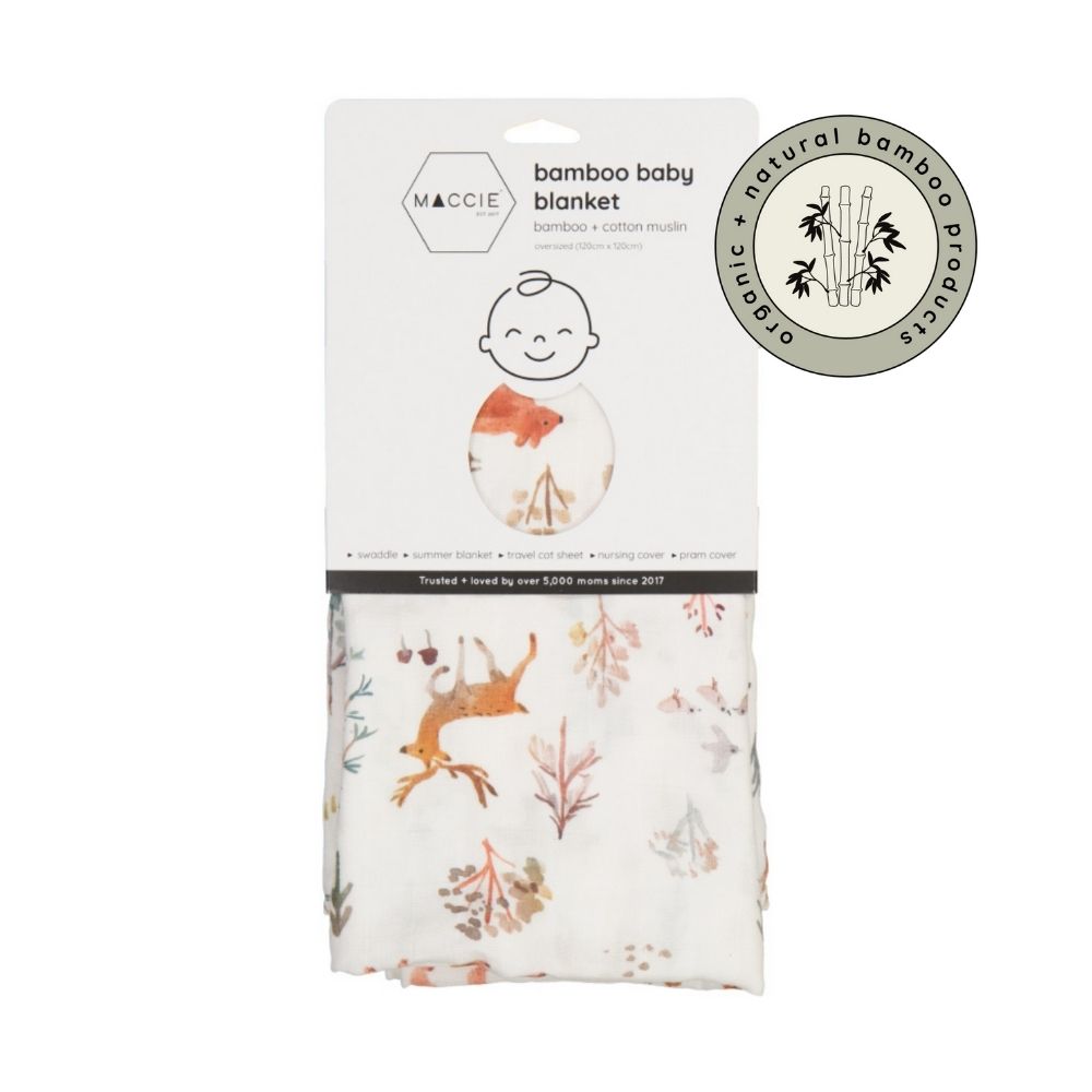 MACCIE Bamboo Cotton Swaddle