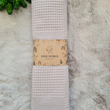 Single Layer Waffle Weave Blanket