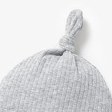 Boki Organic Ribbed Cotton Beanie
