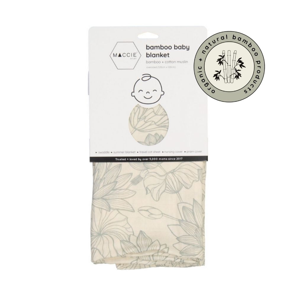 MACCIE Bamboo Cotton Swaddle