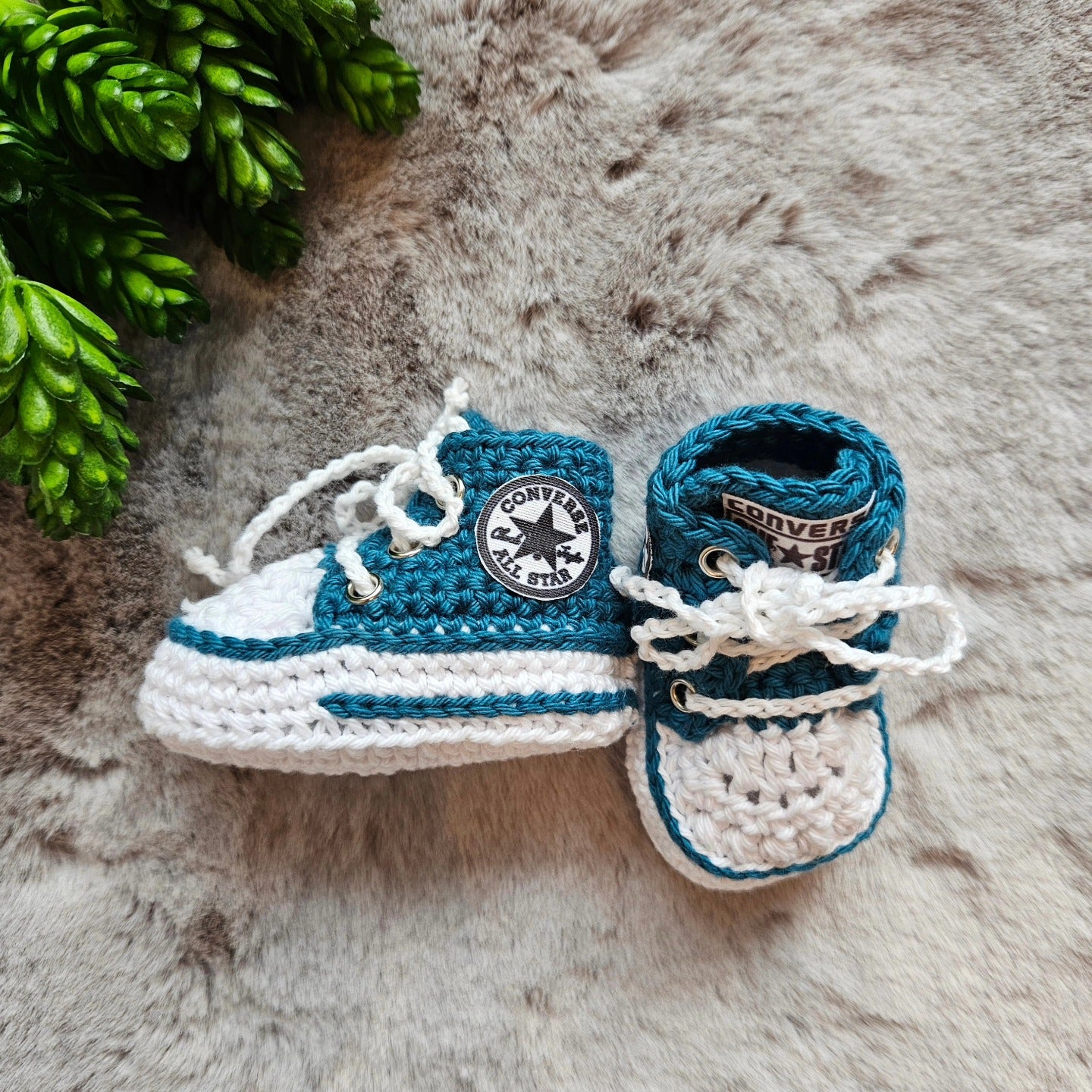 Crochet Bootie 0-6 Months