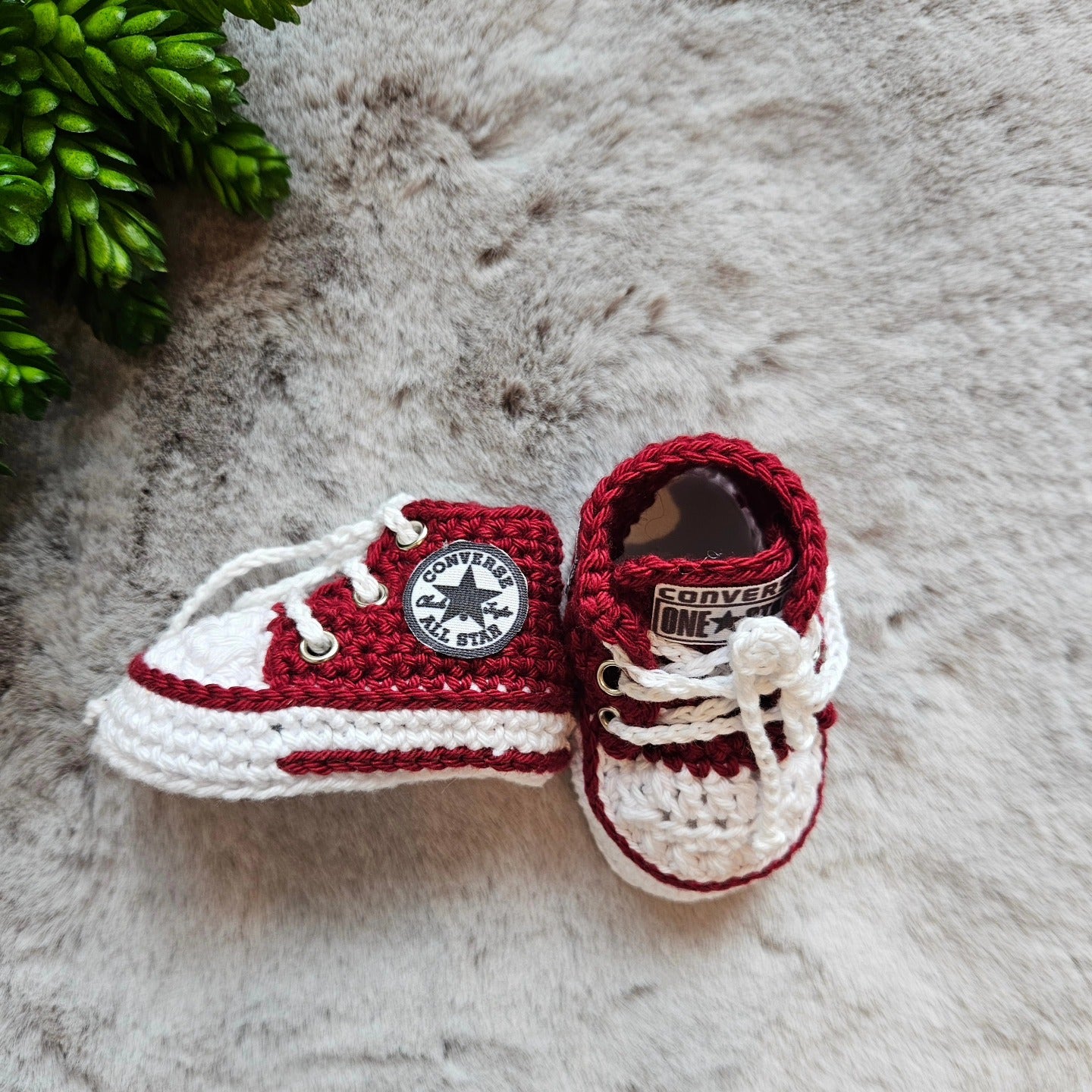 Crochet Bootie 0-6 Months