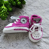 Crochet Bootie 0-6 Months