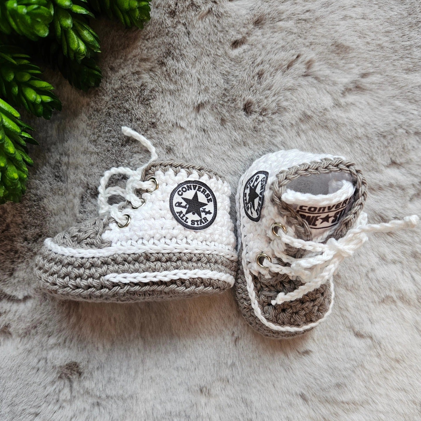Crochet Bootie 0-6 Months