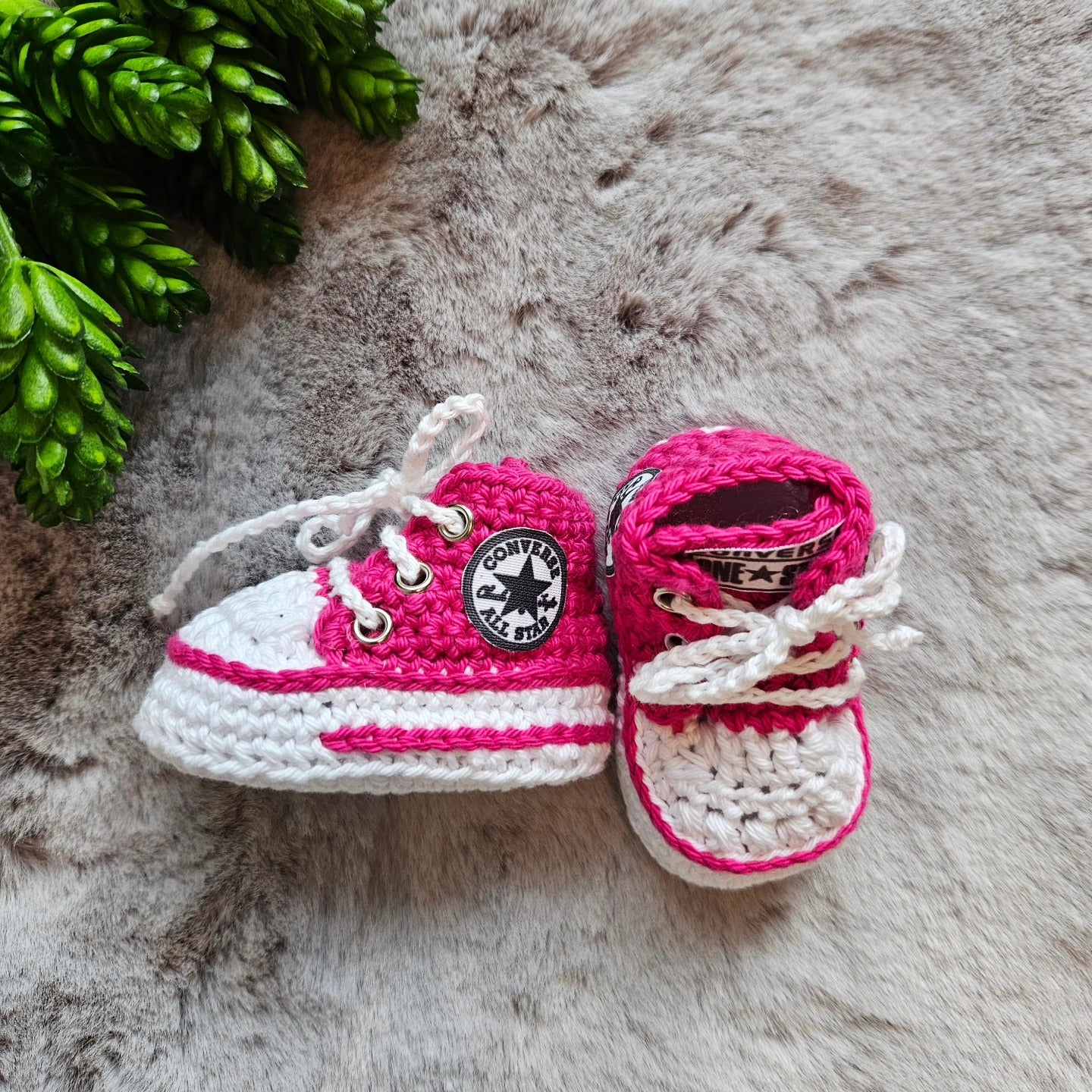 Crochet Bootie 0-6 Months