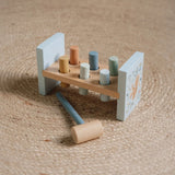 Little Dutch Wooden Hammer Bench