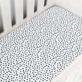 Spotted Cot Fitted Sheet