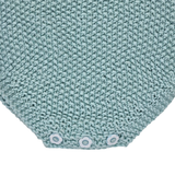 Meerkat Knitted Turquoise Romper