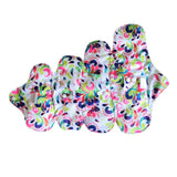 Bamboo Splash 4 Piece Menstrual Pad Set