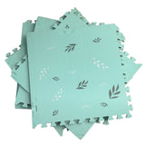 Tayla Jean Magical Mint With Leaves Tile Play Mat